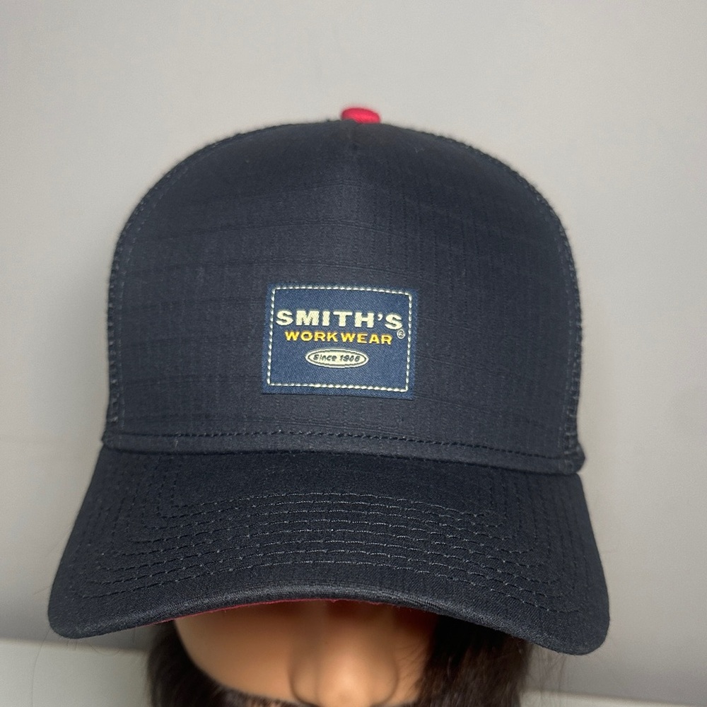 Smith's Workwear New trucker Black Cap